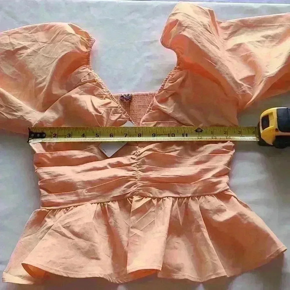 Express orange blouse size xs - Picture 11 of 16